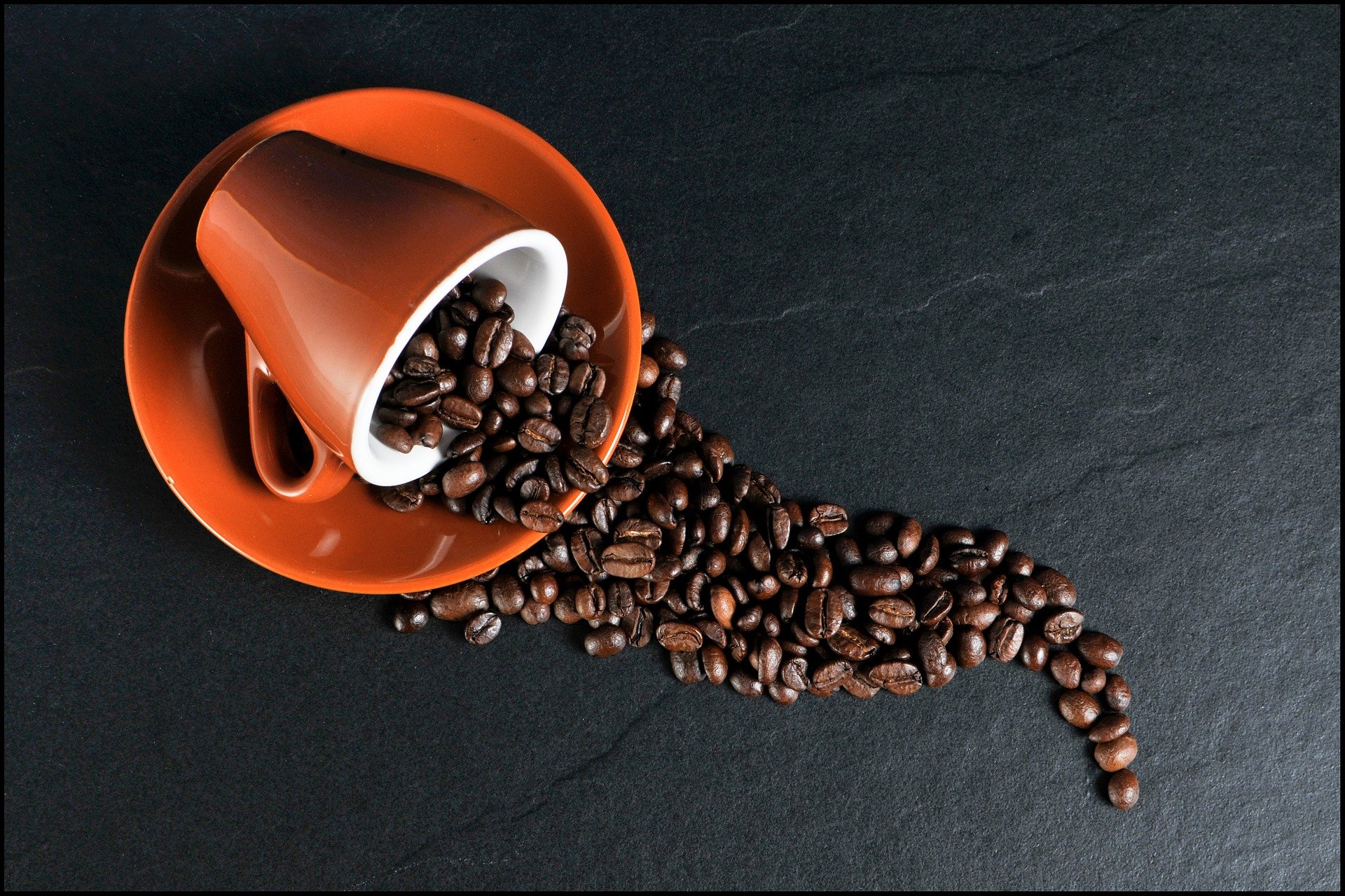 Au café du village fleuri