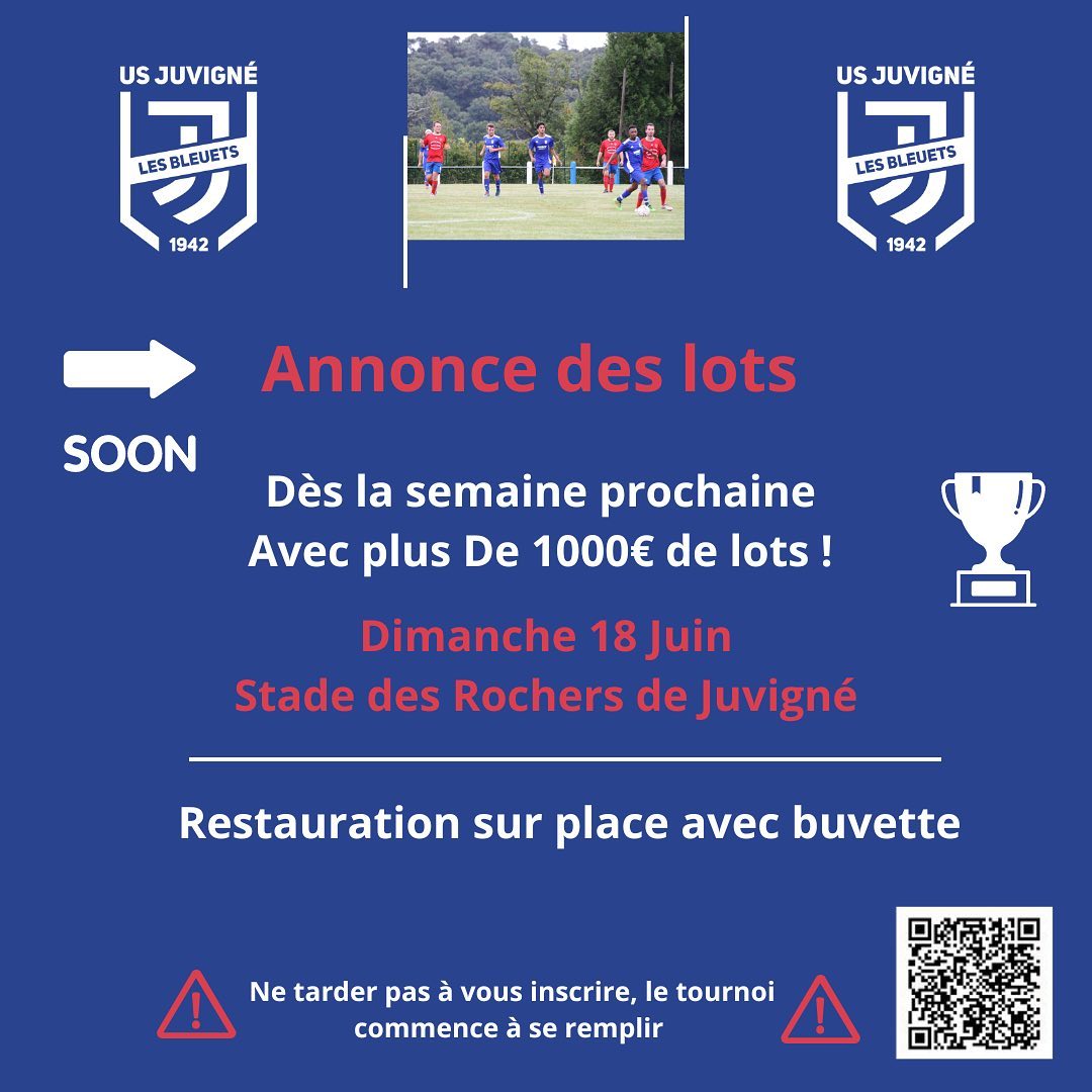 Tournoi de football de l'us les Bleuets